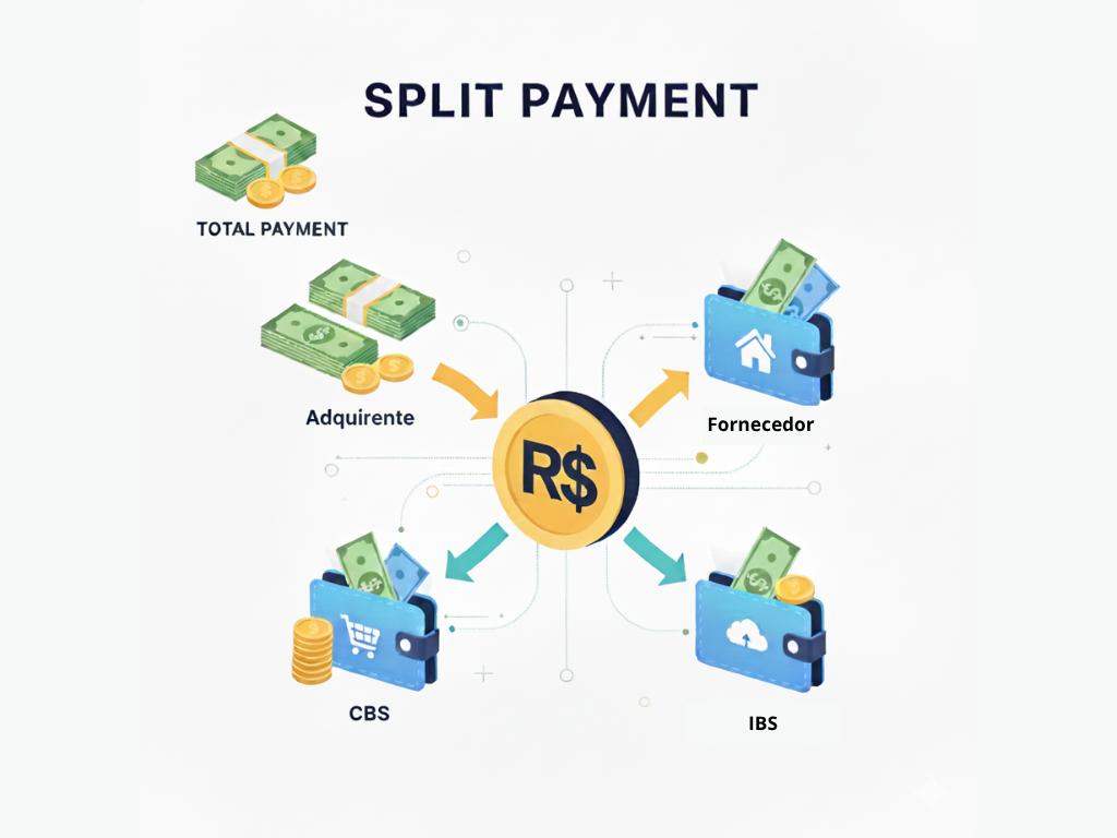 Diagrama do Split Payment
